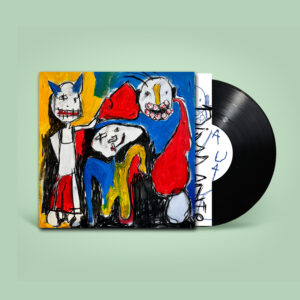 Portada del vinilo en preorder de Diamante Negro para 'La Náusea' (2025, Candorro)